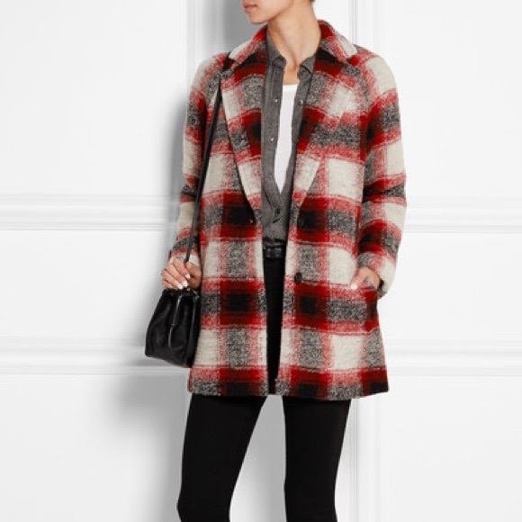 madewell plaid coat